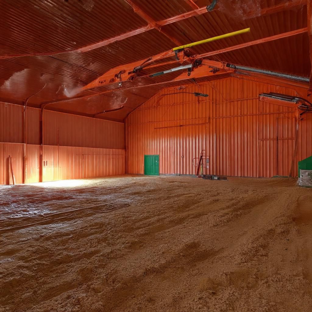 Metal Building & Pole Barn Spray Foam Insulation