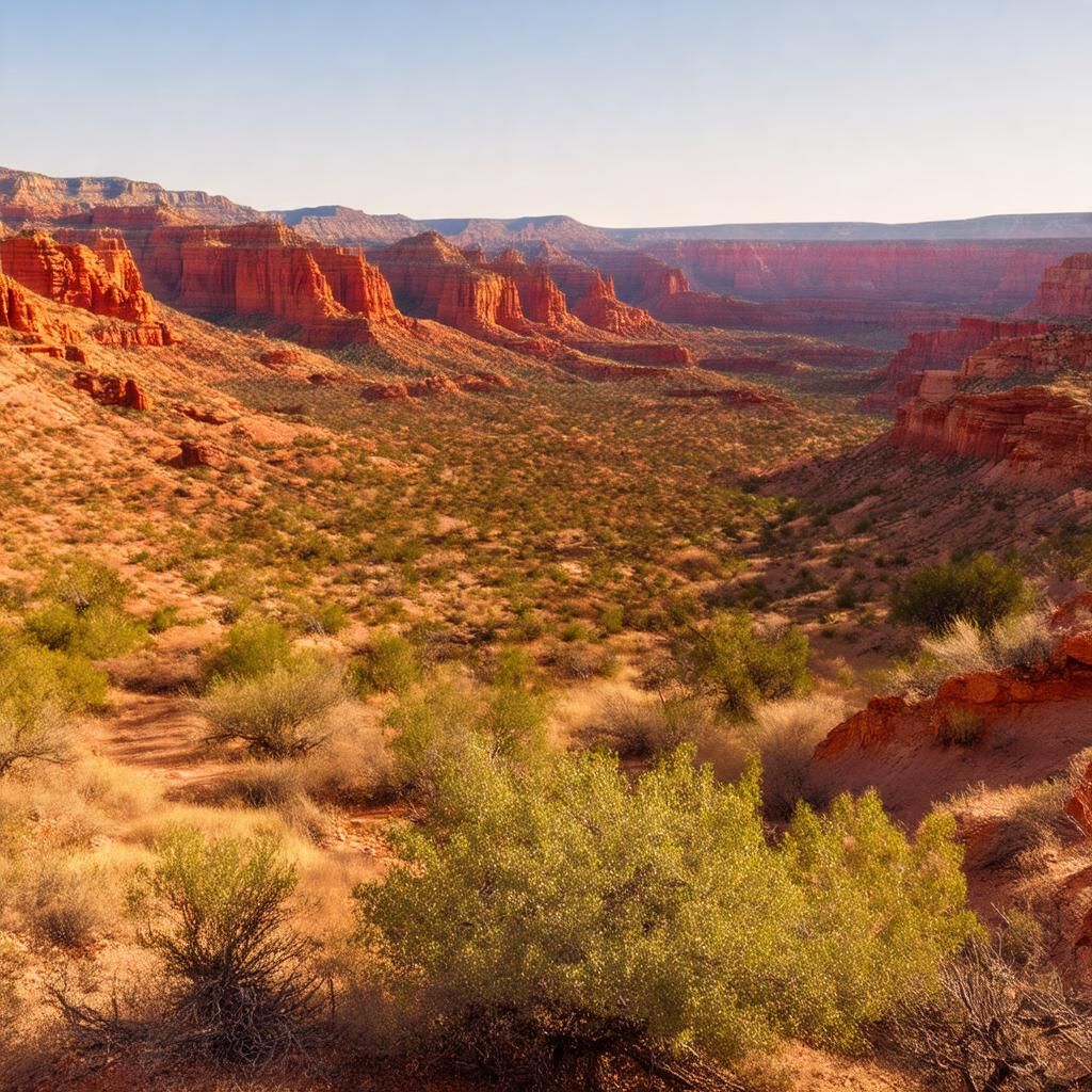 Southwestern Utah red-rock desert landscape